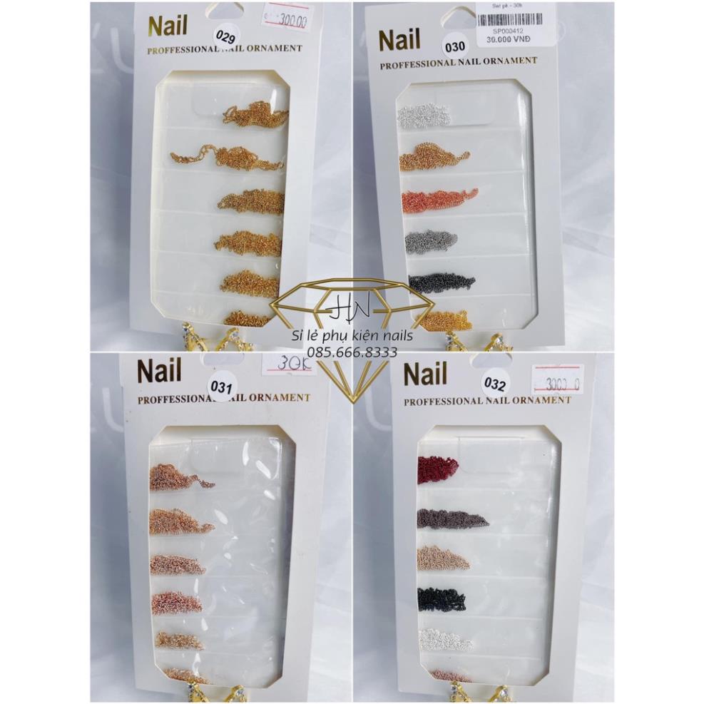 set phụ kiện nail , phụ kiện trang trí móng tay, phụ kiện nail hàn quốc