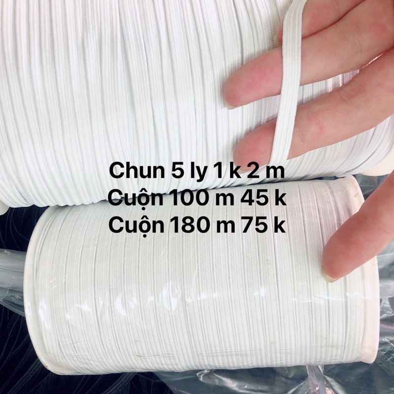 Chun 5 ly mềm đẹp phù hợp sơ sinh