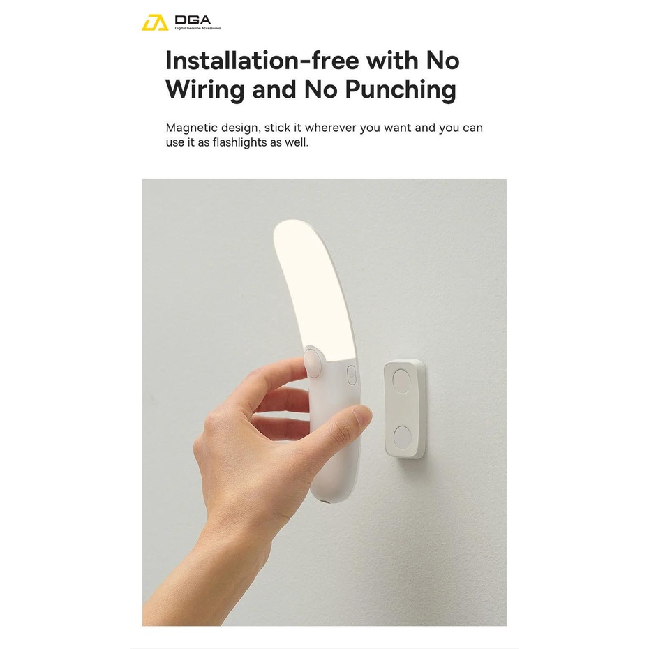 Đèn Cảm Ứng Thông Minh Baseus Crescent Moon Human Body Induction Night Light Hiện Đại Hóa Ngôi Nhà | BigBuy360 - bigbuy360.vn