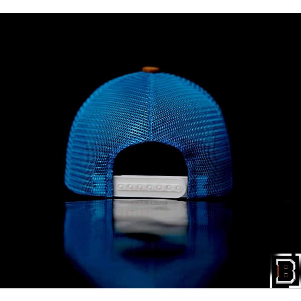 Nón kết B W B HAR LEY logo in hình lá bài, chất liệu cotton phối lưới cao cấp, thoáng mát với thiết kế sang trọng