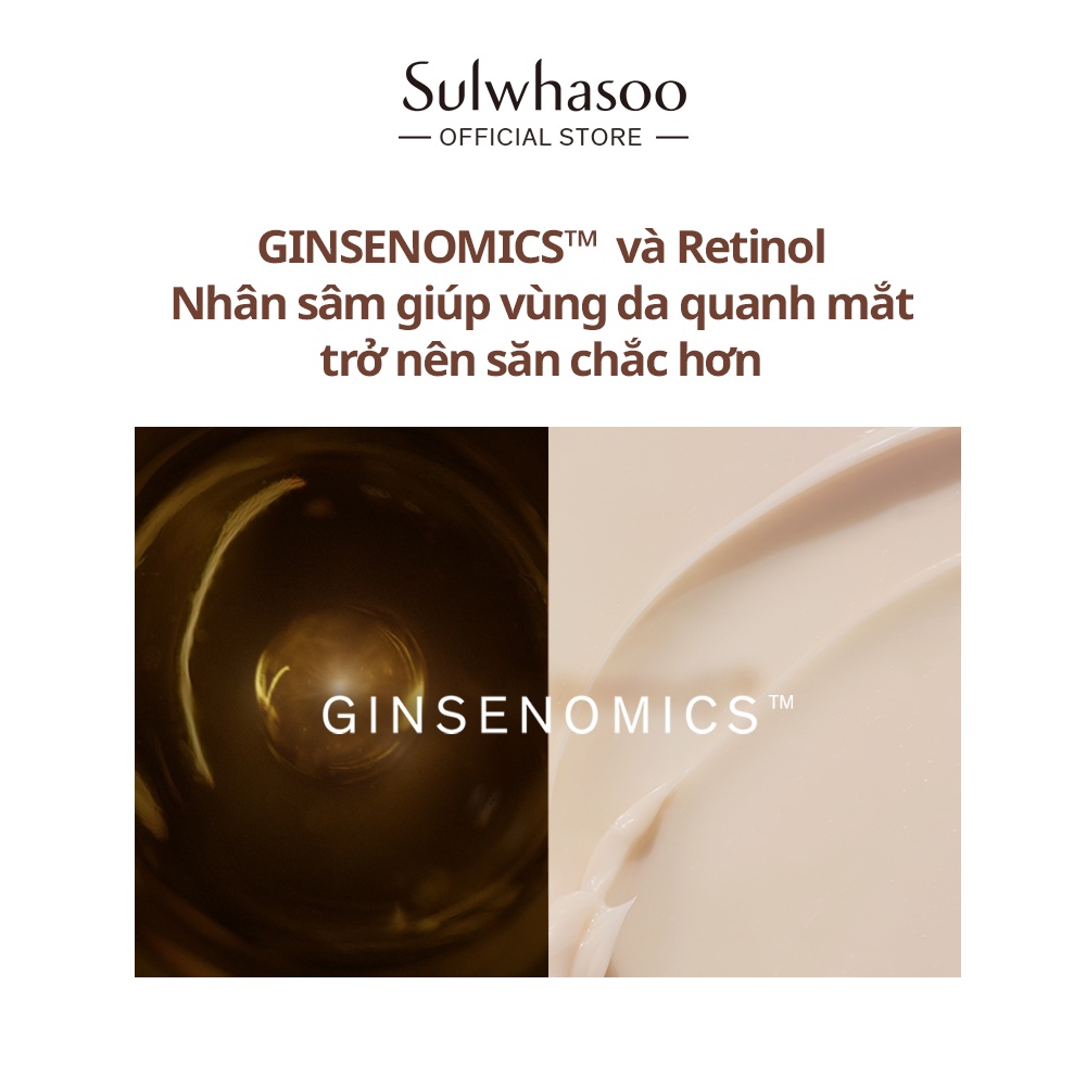 [HB Gift] Kem Dưỡng Mắt Nhân Sâm Ngừa Lão Hóa Và Căng Sáng Rạng Rỡ Sulwhasoo C.G.Renewing Eye Cream 5ml