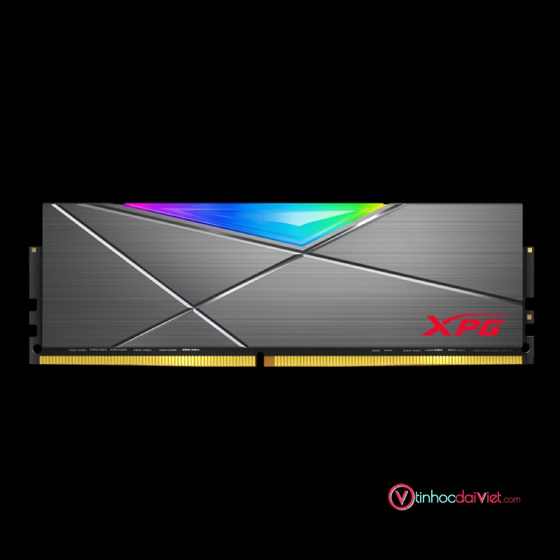Ram máy tính Adata DDR4 XPG SPECTRIX D50 RGB 8GB Bus 3200MHz WHITE/GREY -Chính hãng(BH 5 năm) | BigBuy360 - bigbuy360.vn