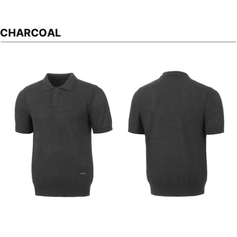 Áo polo nam cộc tay Basquiat Golf hàng xuất xịn 2510