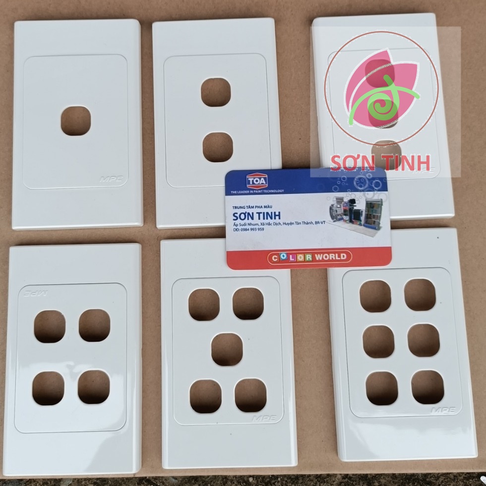 Ổ CẮM ĐƠN ĐÔI ĐA NĂNG CÔNG TẮC 1 2 CHIỀU MẶT CB TIVI MẠNG LAN ĐIỀU CHỈNH QUẠT ĐÈN MỘT HAI BA BỐN NĂM SÁU LỔ ÂM TƯỜNG MPE