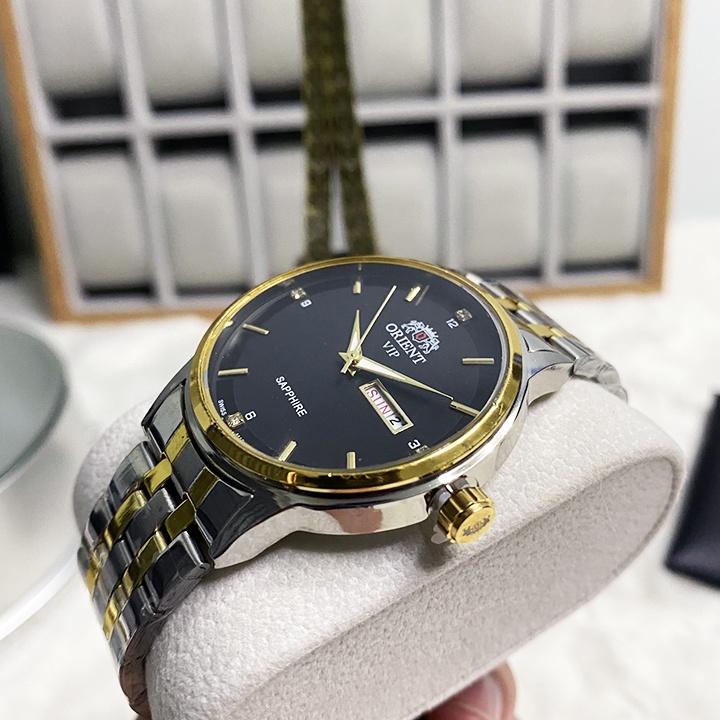 Đồng Hồ Nam Orient, Đồng hồ OR02 Nam, Dây thép đúc cao cấp, chống xước, chống nước thẻ bảo hành 12 tháng