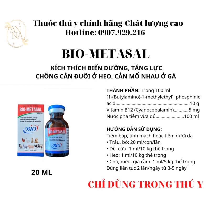 BIO METASAL 20ML