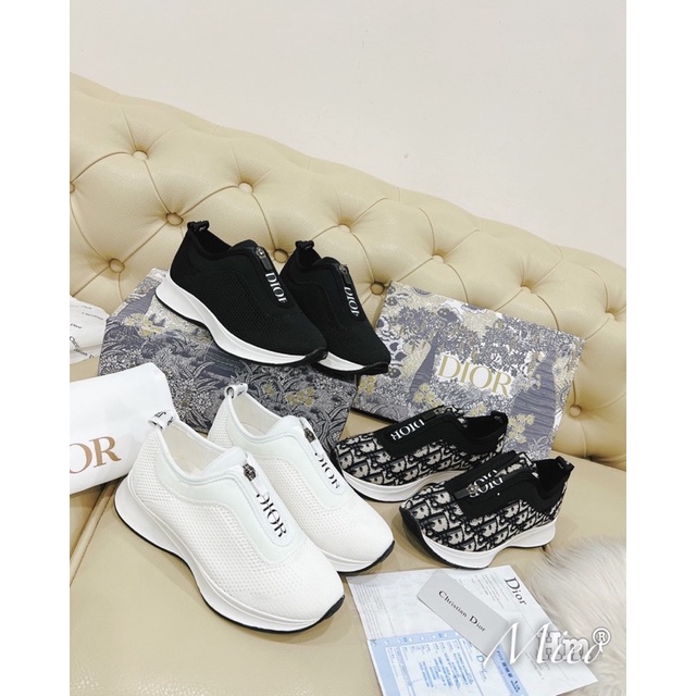 Giày thể thao lười chun D i o r fullbox