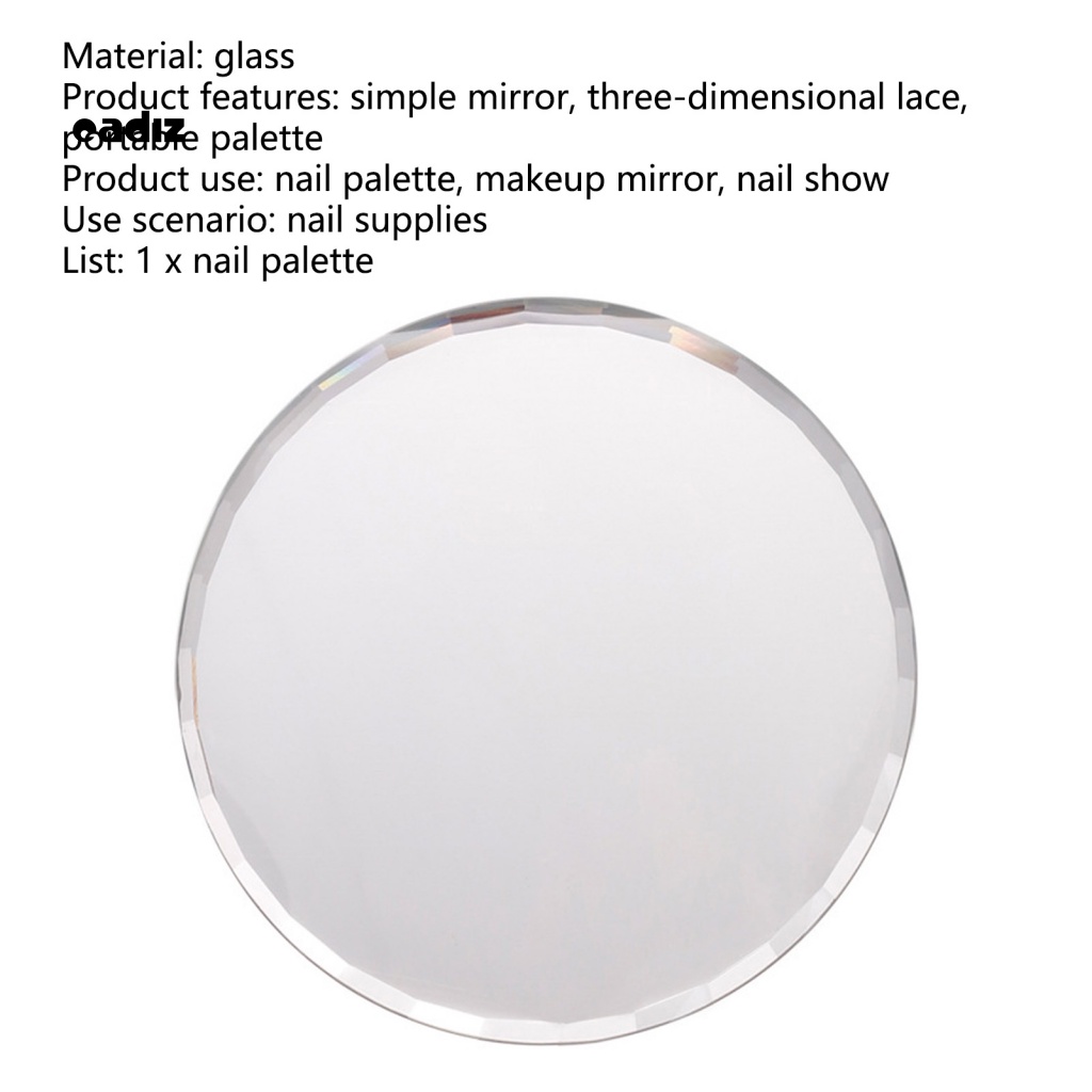 Bảng Pha Màu Vẽ Móng Nghệ Thuật Ba Chiều Thiết Kế Nhỏ Gọn