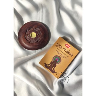 Nụ hương hem - yog chakra premium masala cones và đồ cắm l chakra heal incense