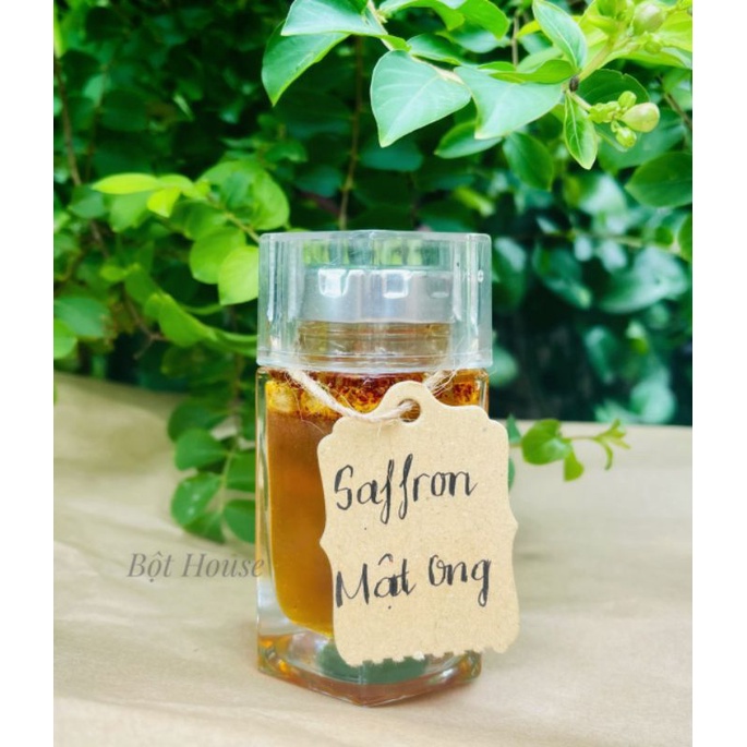 (100ML) MẬT ONG SAFFRON NHỤY HOA NGHỆ TÂY HANDMADE NHÀ BỘT