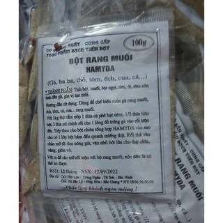 Bột rang muối hamyda gói nhỏ 100g