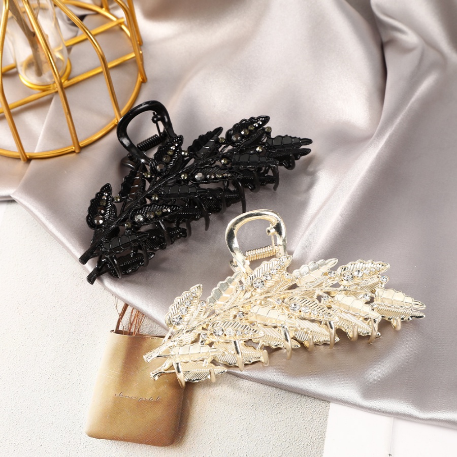 Kẹp Tóc Đính Đá Kim Loại Lấp Lánh Thời Trang Hàn Quốc Cho Nữ