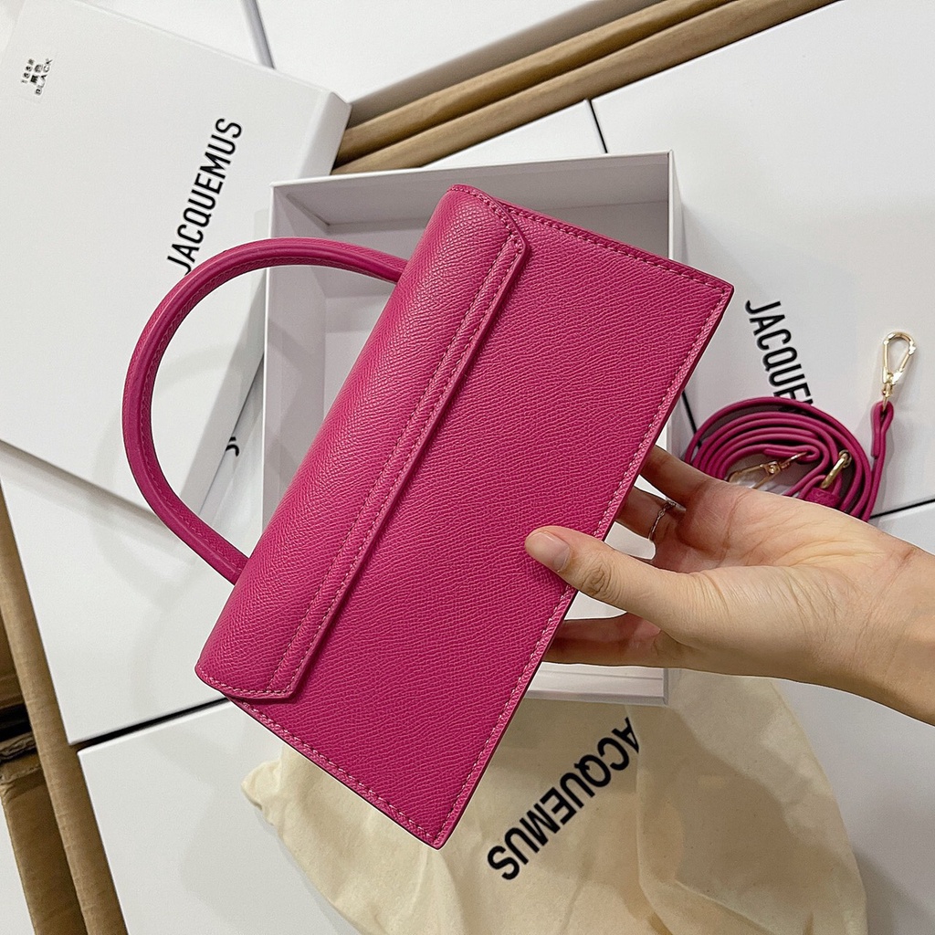 Túi đeo chéo jac mã mới dáng ngang sz 18cm siêu xinh