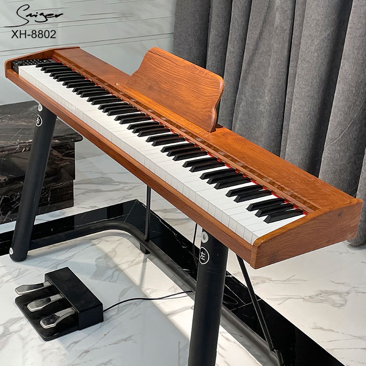 Đàn Piano Gỗ Đàn Organ Điện Tử Electronic Keyboard Đàn 88 Phím - Đàn Điện Cho Người Lớn Trẻ Em XiMi