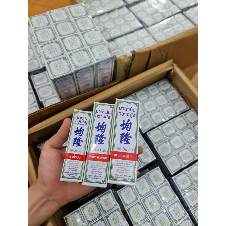 Dầu Nóng Kwan Loong Oil 15ml, 28ml, 57ml Thailan