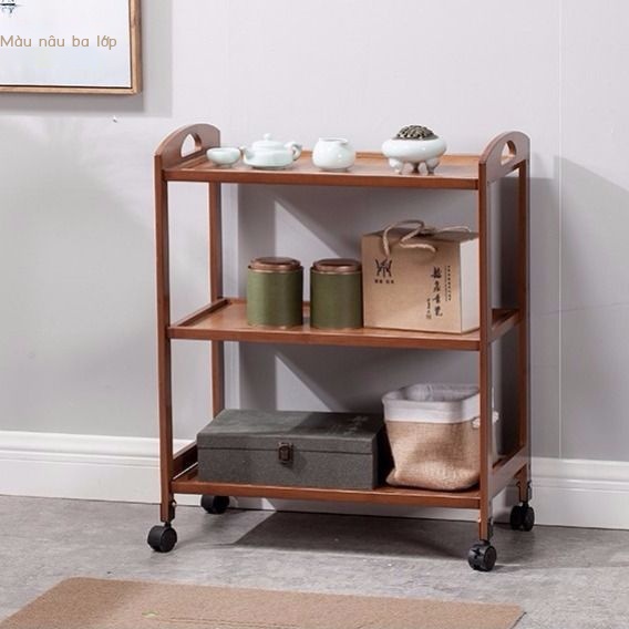 Xe đẩy làm đẹp cao cấp thẩm mỹ viện kệ xe đẩy đặc biệt bằng gỗ rắn có ngăn kéo xe đẩy dụng cụ cầm tay di động