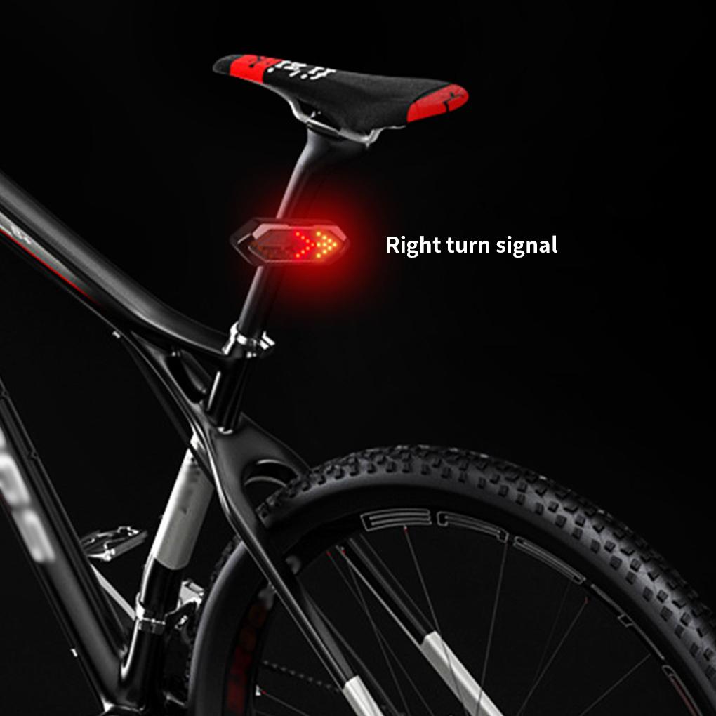 Đèn Xi Nhan Cảnh Báo Chống Thấm Nước Sạc USB 60 Dành Cho Xe Đạp