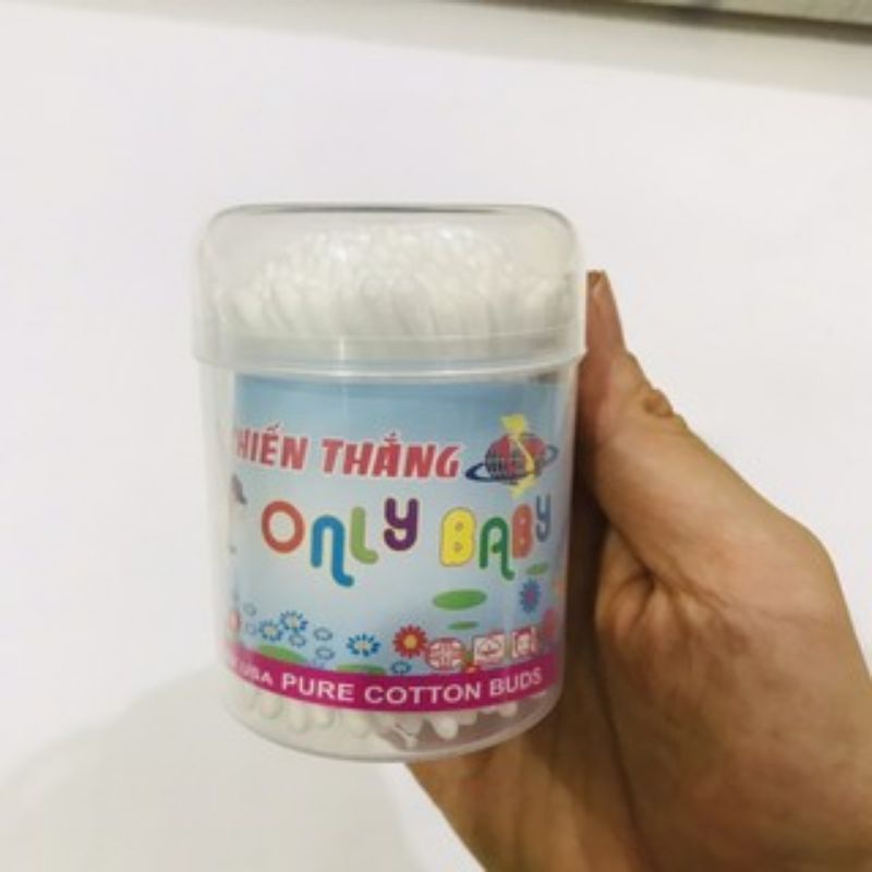 1 hộp Tăm bông trẻ em,Bông ngoáy tai trẻ sơ sinh