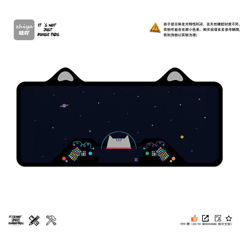 Tấm Lót Chuột Máy Tính Hình Tai Mèo Dễ Thương