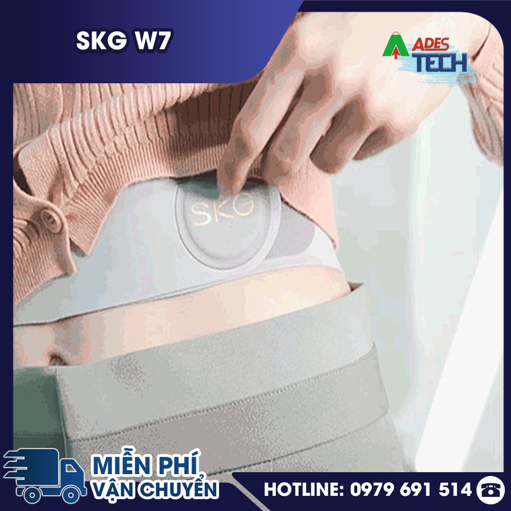 Đai massage lưng và bụng SKG W7 | KATA Technology- Bảo hành chính hãng