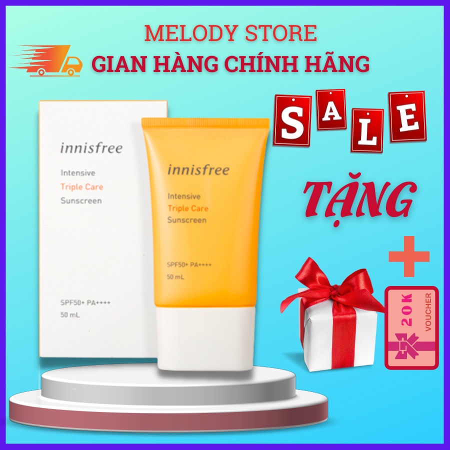 Kem chống nắng innisfree cho da dầu da dầu mụn và da nhậy cảm