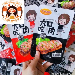 Thịt nướng bbq -thịt bò chay cô gái 69k/20 gói