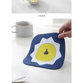 Miếng Lót Ly Silicon Hoạt Hình
