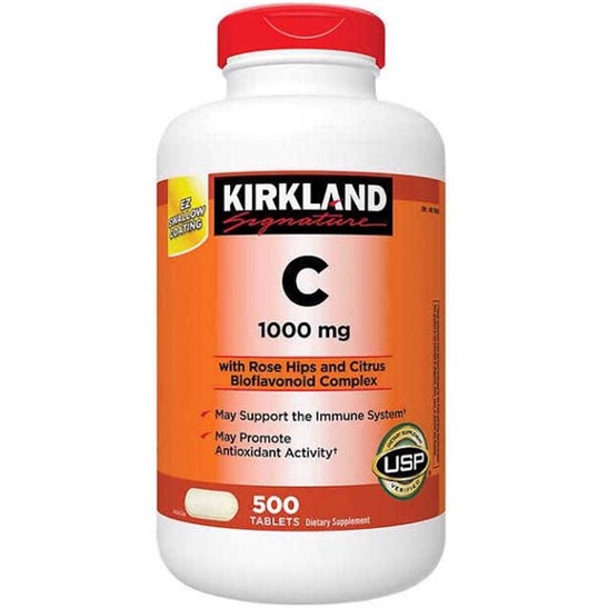 Viên Uống Bổ Sung Vitamin C 1000mg K.i.r.k.l.a.n.d 500 Viên của Mỹ