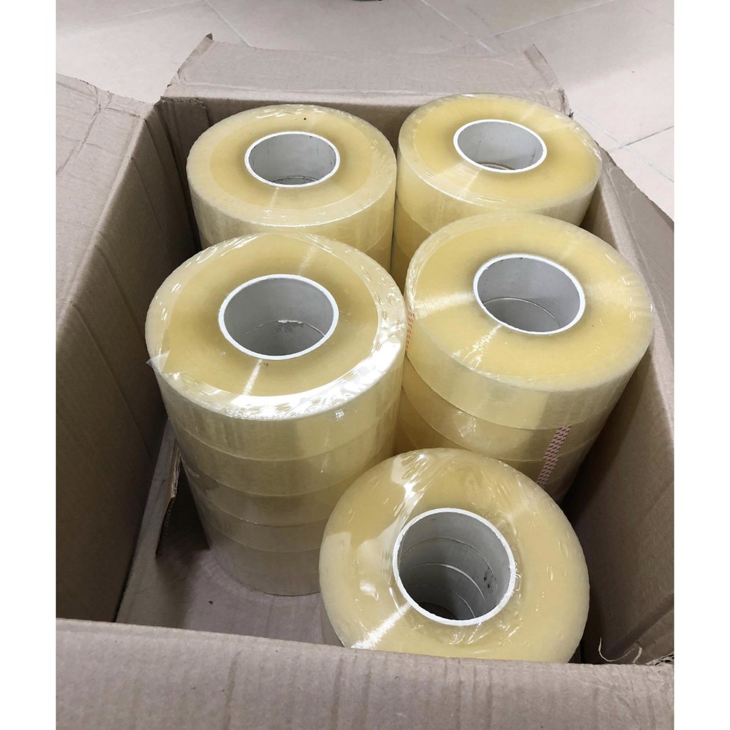 Băng dính 1kg lõi nhựa siêu mỏng 2.6mm