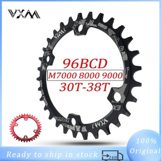 [Mã CLS2403F giảm 30k đơn 150k] Đĩa Răng Hình Oval 96BCD Cho Xe Đạp Leo Núi 30T 32T 34T 36T 38T 38T M7000 M8000 M9000