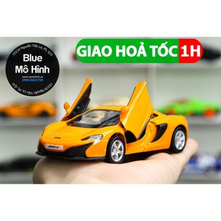 Blue mô hình | Mô hình xe Mclaren 650S 1:36 Cam