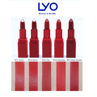 Son 3ce red recipe màu đỏ 214 215 213