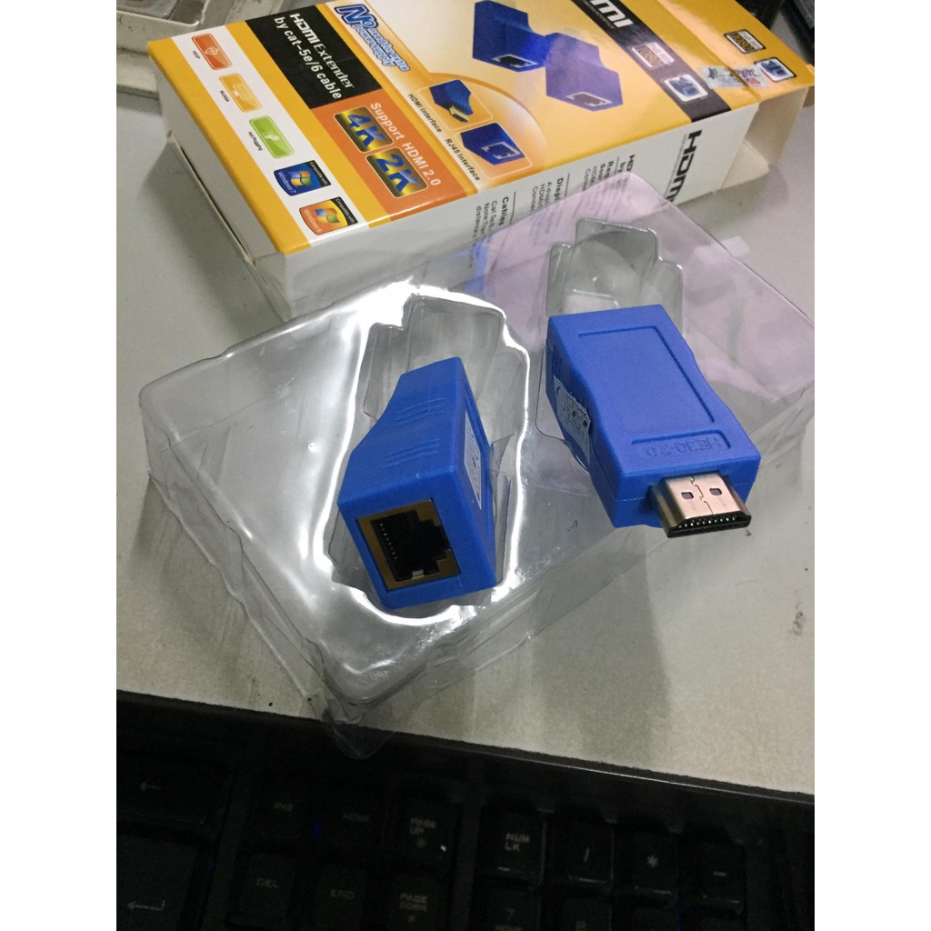 Bộ khuếch đại HDMI qua RJ45  kéo dài 30m