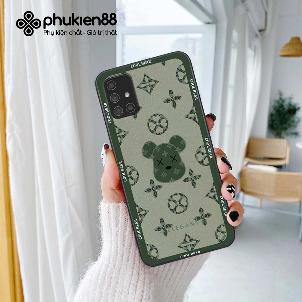 Ốp lưng điện thoại Samsung M51 fendy, búp bơ rì, kaws thời trang, vỏ ốp thời trang rẻ đẹp