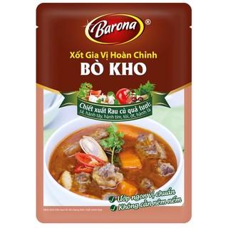 Xốt gia vị bò kho Barona gói 80g
