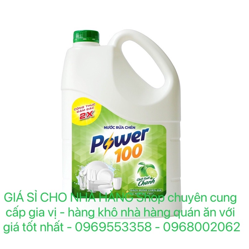 [GIÁ SỈ - FREESHIP] NƯỚC RỬA CHÉN BÁT POWER 100 TINH DẦU CHANH 1.5KG