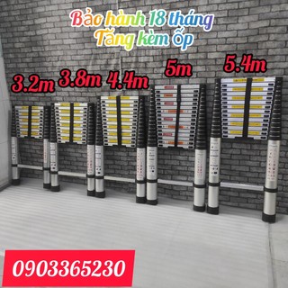 Thang nhôm rút nakata chiều cao từ 3.2m đến 6,3m mẫu mới năm 2022