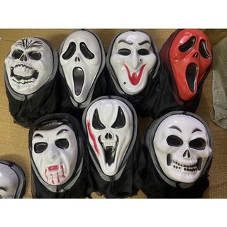 Mặt nạ nhựa ma quỷ halloween
