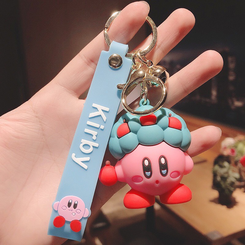 Móc Khoá Game Kirby Dễ Thương Phụ Kiện Túi Xách ,Game, Móc khóa treo