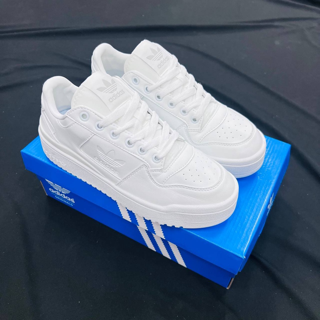 | CÓ SẴN - ẢNH THẬT | Giày thể thao adidas forum trắng bản mới 2022