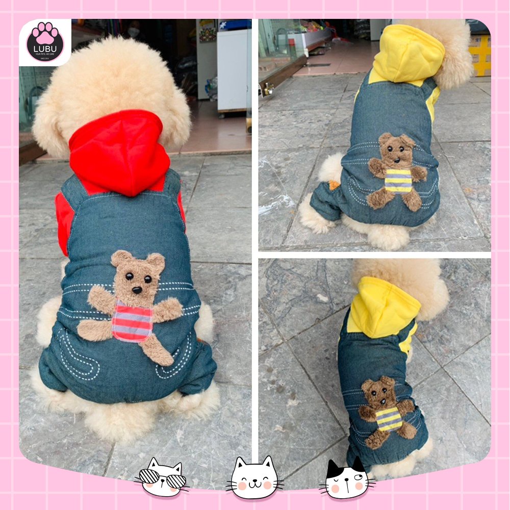 Bộ Gấu Yếm Cho Chó Mèo