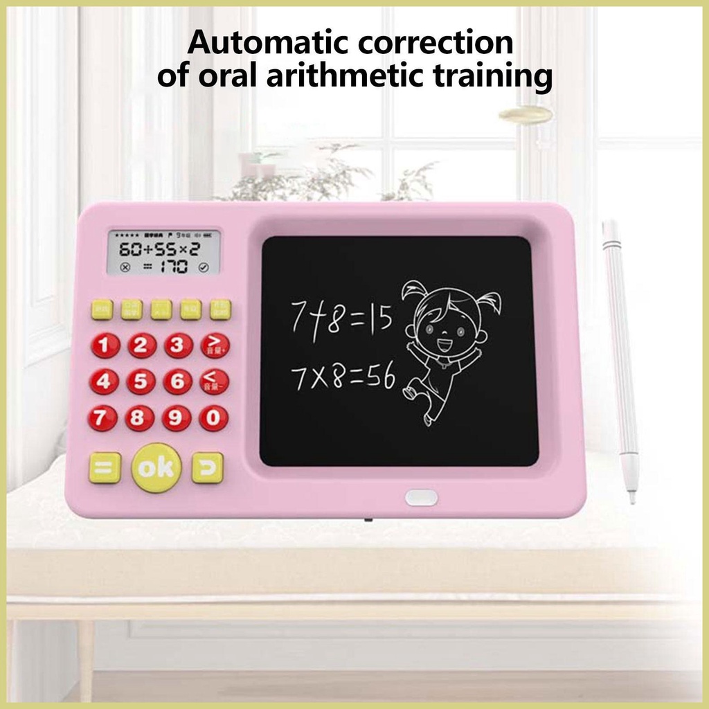 Máy Tính Bảng LCD Luyện Tập Tính Toán Thông Minh Cho Bé