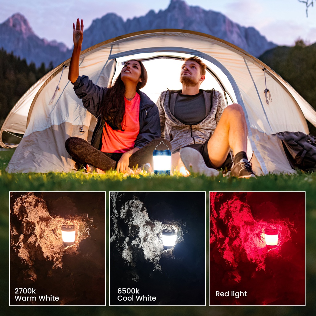 Đèn Lồng Cắm Trại Sofirn LT1s USB-C 500 lumen Ánh Sáng Trắng / Đỏ Có Thể Sạc Lại