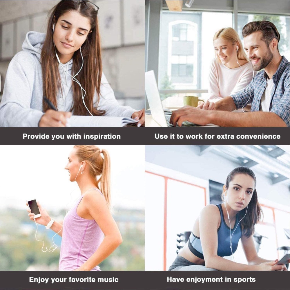 Tai Nghe Nhét Tai Bluetooth Có Dây Kèm Mic Cho IPhone 13 12 11 Pro XR XS Max Mini 7 Plus Xiaomi