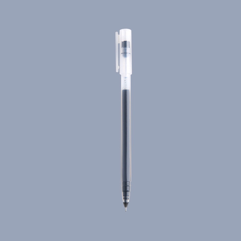Bút bi gel dung tích lớn 0.5mm màu xanh dương/đỏ/đen cho học sinh B3