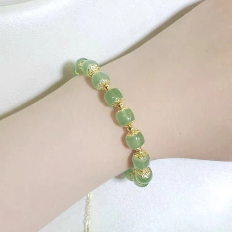 Vòng Tay Cỏ Bốn Lá Phong Cách Cổ Điển Sang Trọng Cho Nữ