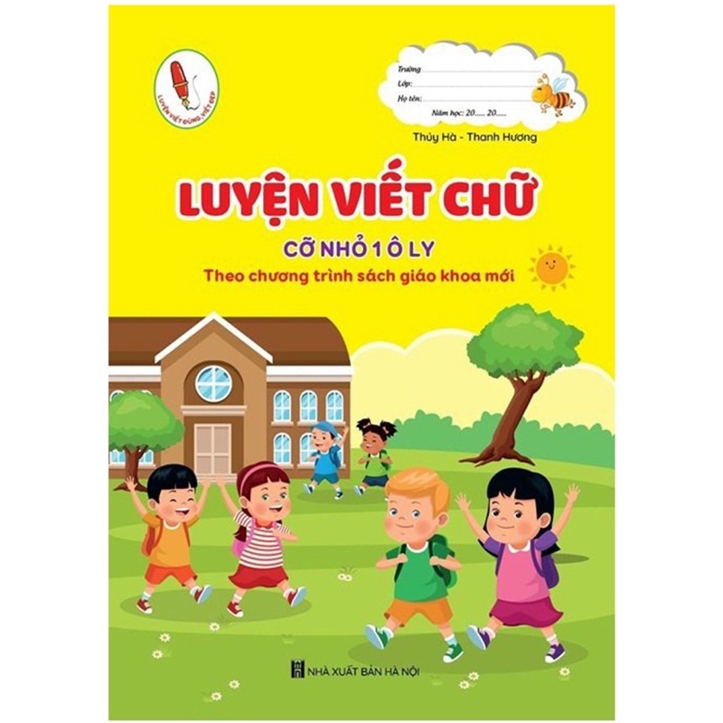 Sách (Combo, Lẻ tùy chọn) Luyện viết chữ cỡ nhỏ 1 ô ly - Tập viết chữ Hoa cỡ nhỏ theo nhóm (dành cho học sinh Tiểu học) | BigBuy360 - bigbuy360.vn