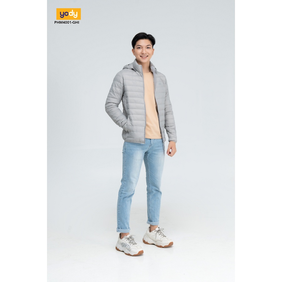 Áo phao nam siêu nhẹ 3S YODY giữ ấm siêu gọn siêu nhẹ có mũ MPH2 - PHM5001