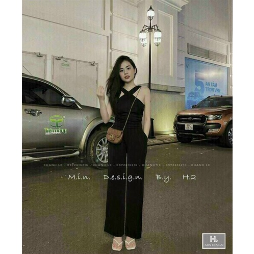 [11.11 Sale Freeship] Set bộ thun nữ,set áo cổ yếm quần dài for rộng thời trang mùa hè đi chơi dạo phố sang chảnh mtb