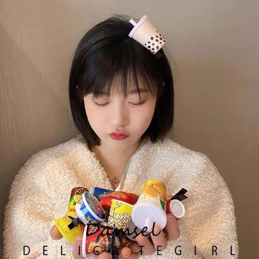 Kẹp Tóc Hình Thức Ăn Dễ Thương Cho Bé Gái